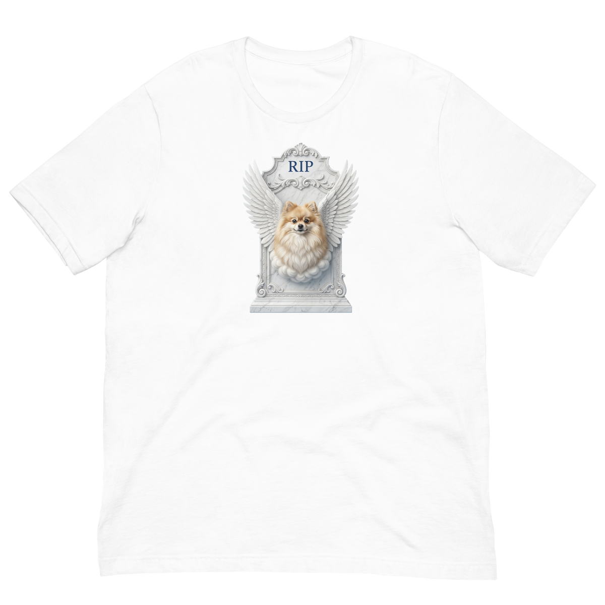 Pomeranian RIP Unisex t-shirt