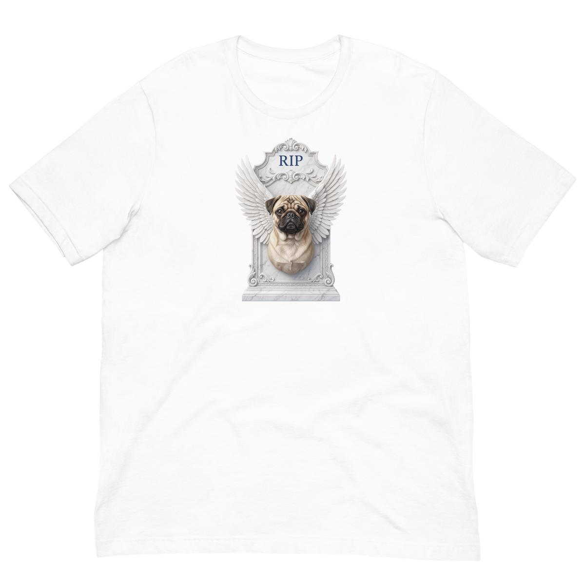 Pug RIP Unisex t-shirt
