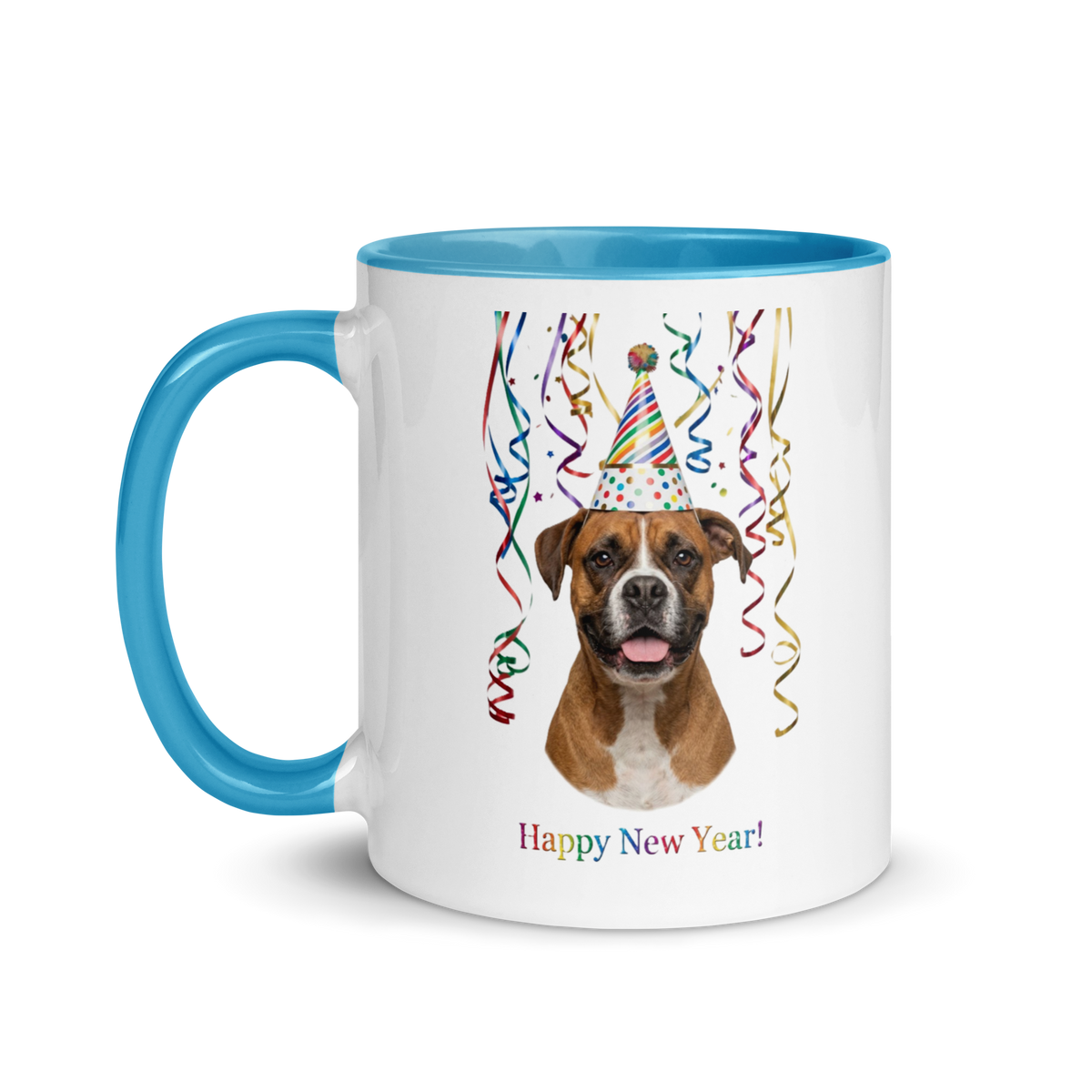 Boxer Ceramic New Year Mug