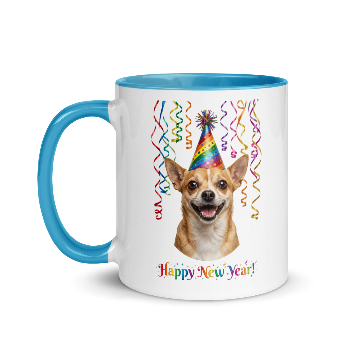 Chihuahua Ceramic New Year Mug
