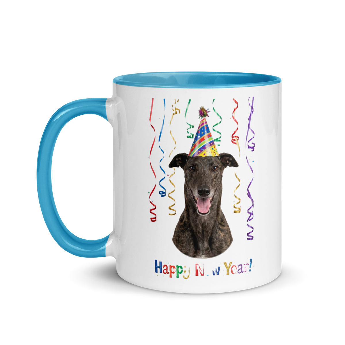 Greyhound Ceramic New Year Mug