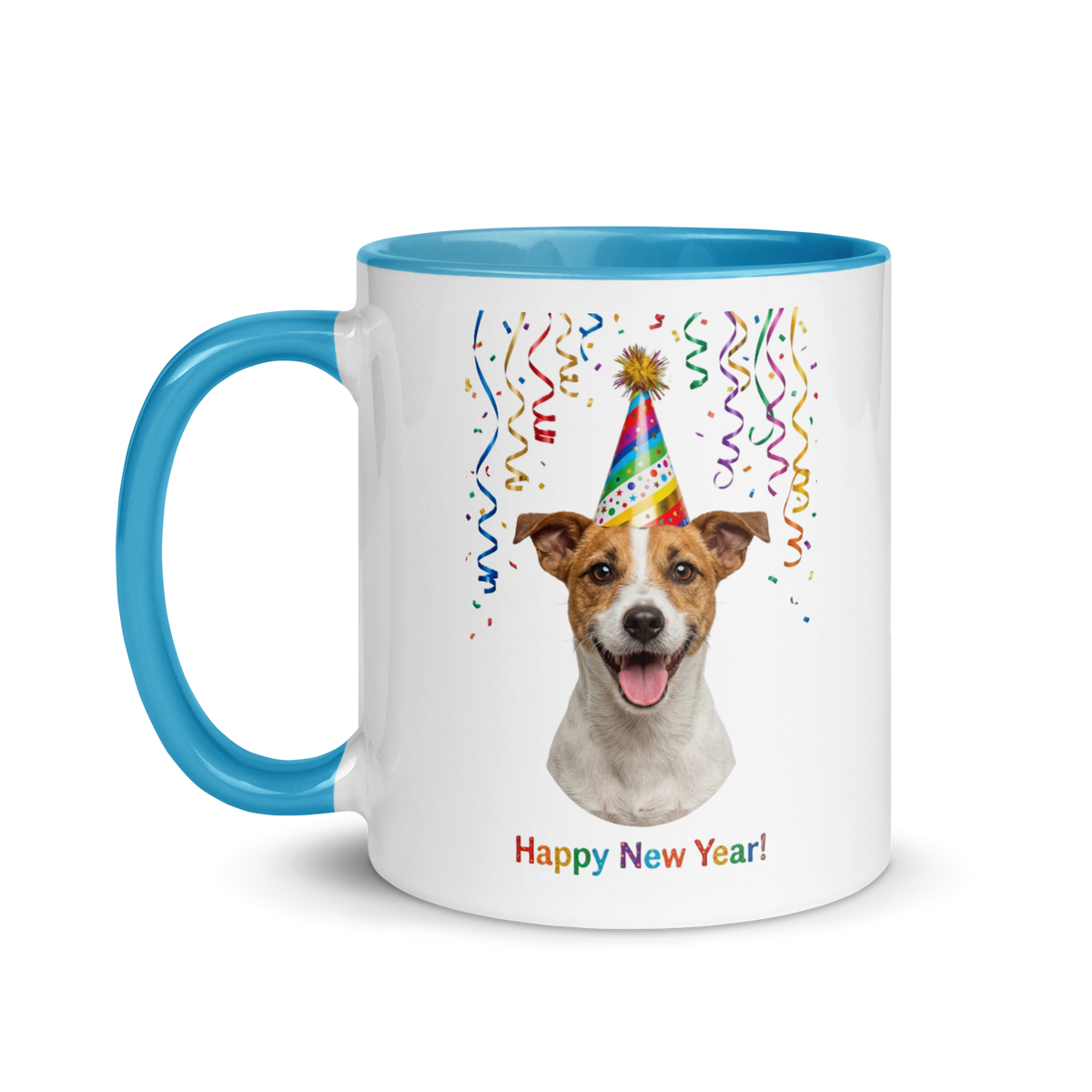 Jack Russell Terrier Ceramic New Year Mug
