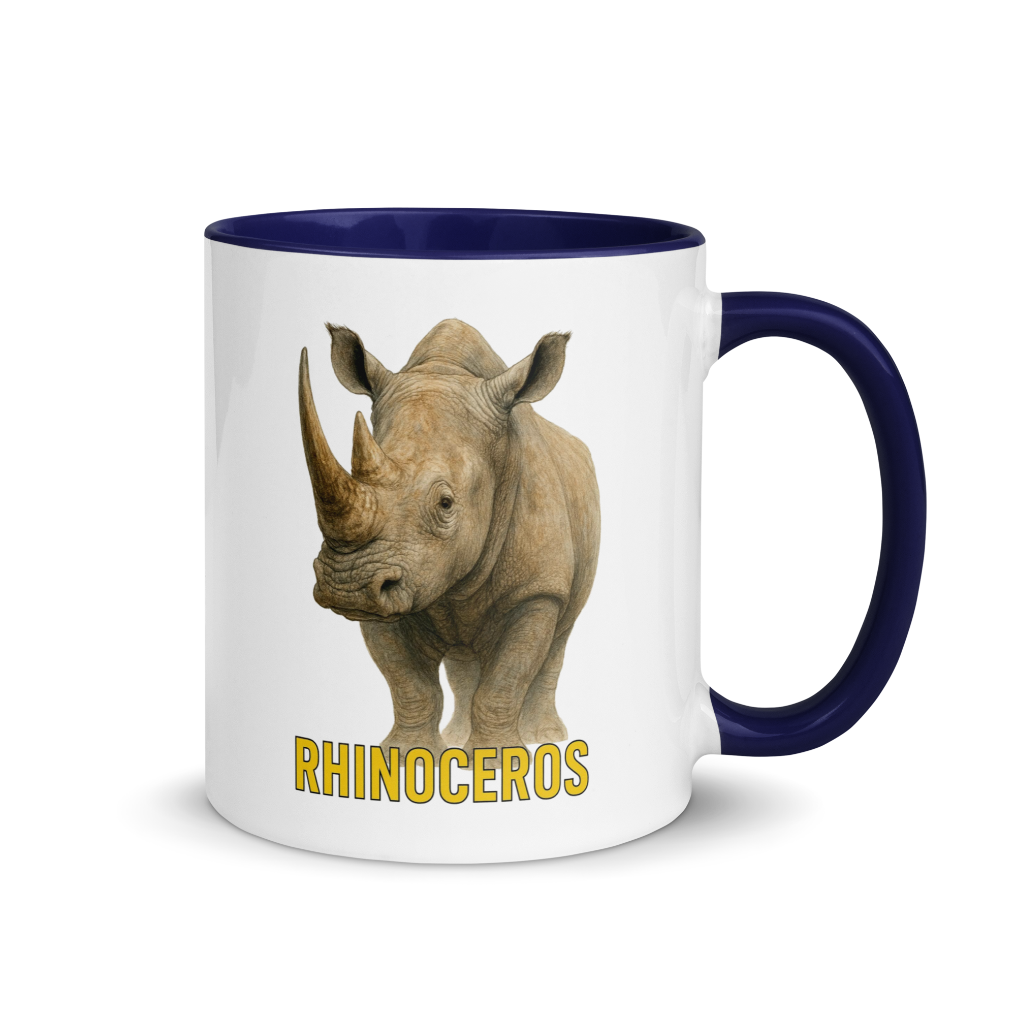 Rhinoceros Ceramic Mug