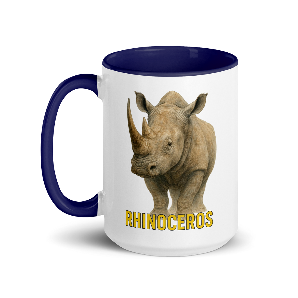 Rhinoceros Ceramic Mug