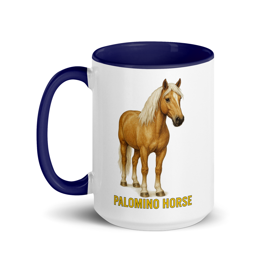 Palomino Horse Ceramic Mug