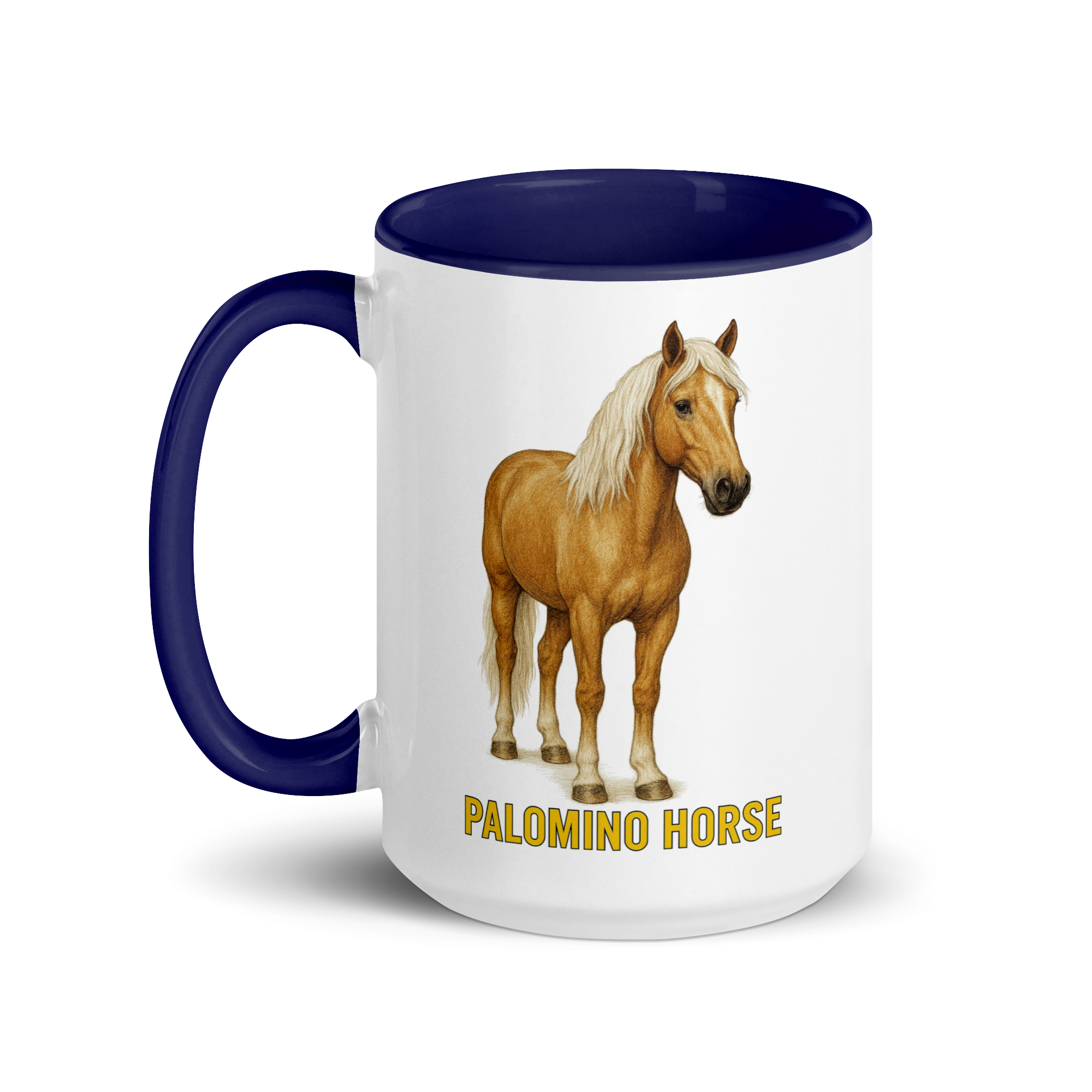 Palomino Horse Ceramic Mug
