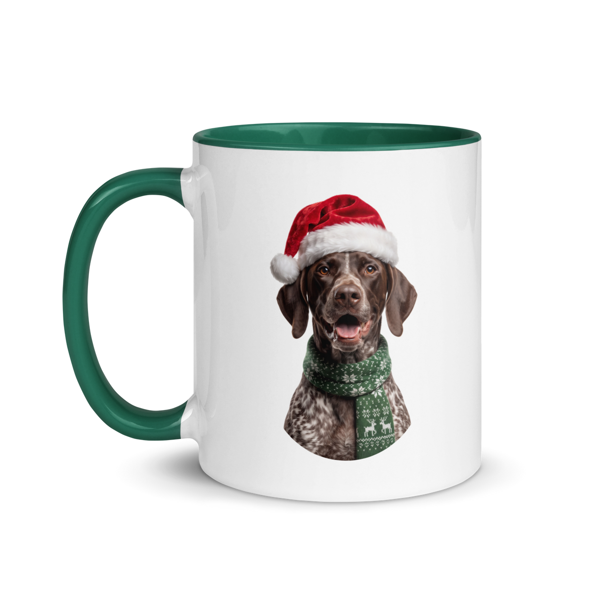 Great Dane Ceramic Mug with Color Inside