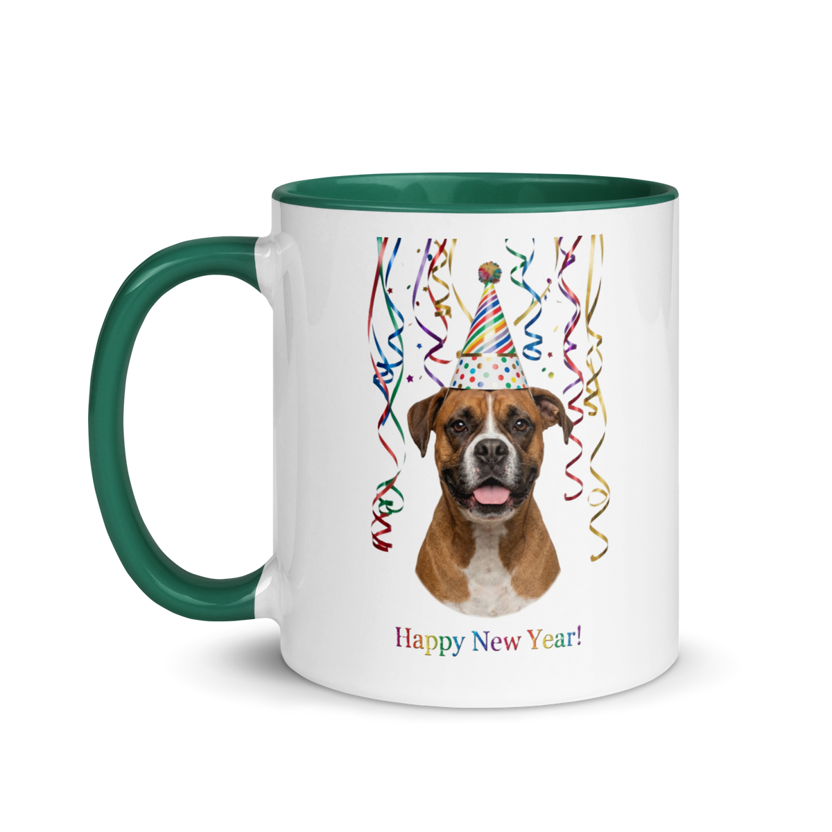 Boxer Ceramic New Year Mug