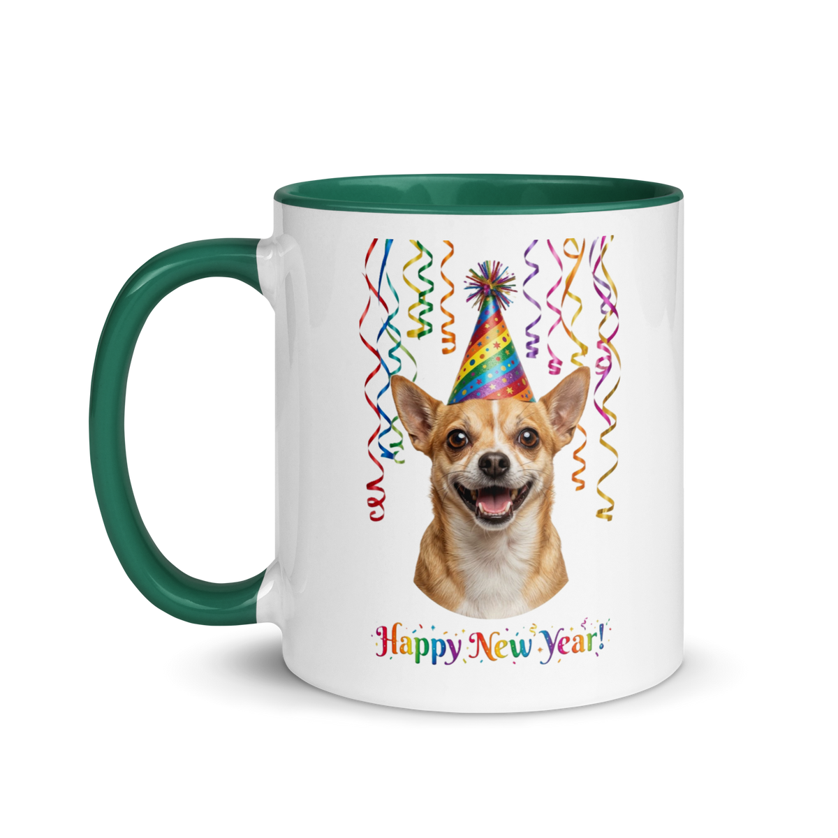 Chihuahua Ceramic New Year Mug