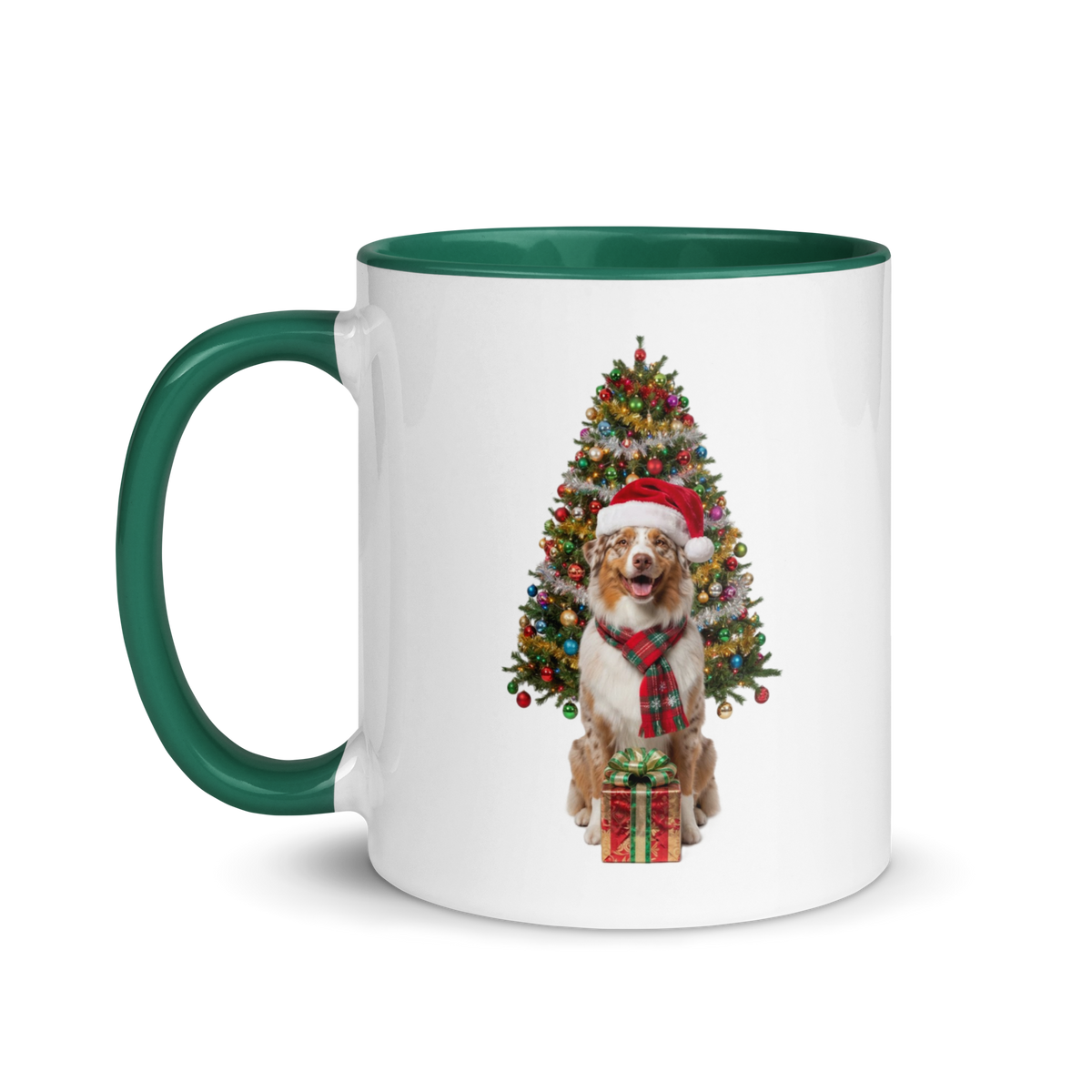 Australian Shepherd Ceramic Christmas Mug
