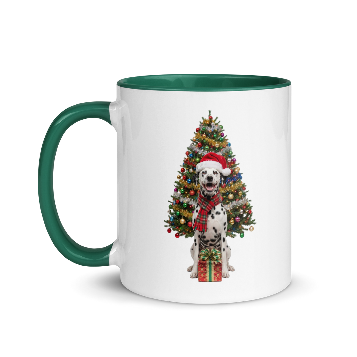 Dalmatian Ceramic Christmas Mug