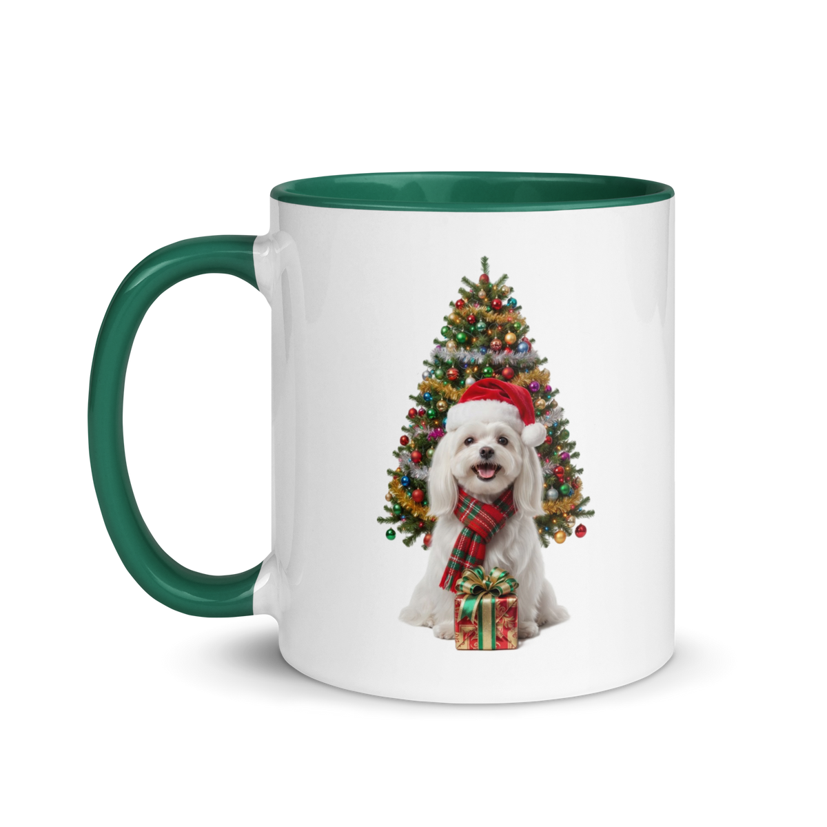 Maltese Ceramic Christmas Mug