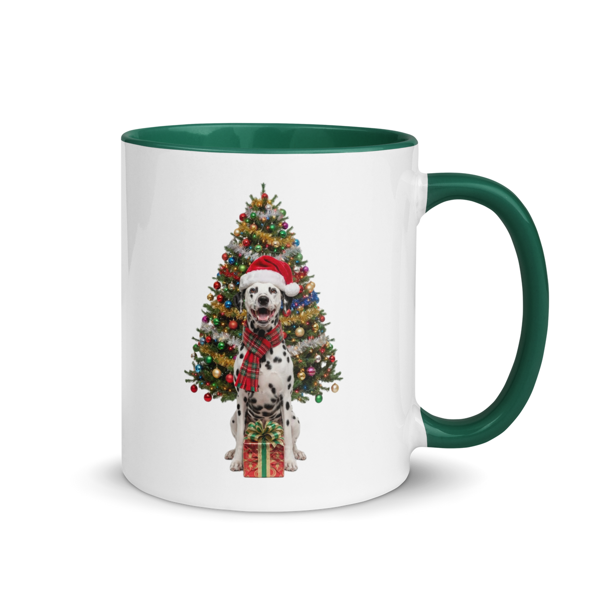 Dalmatian Ceramic Christmas Mug