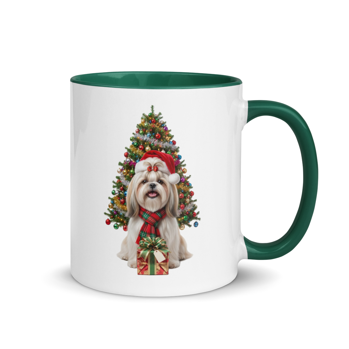 Shih Tzu Ceramic Christmas Mug