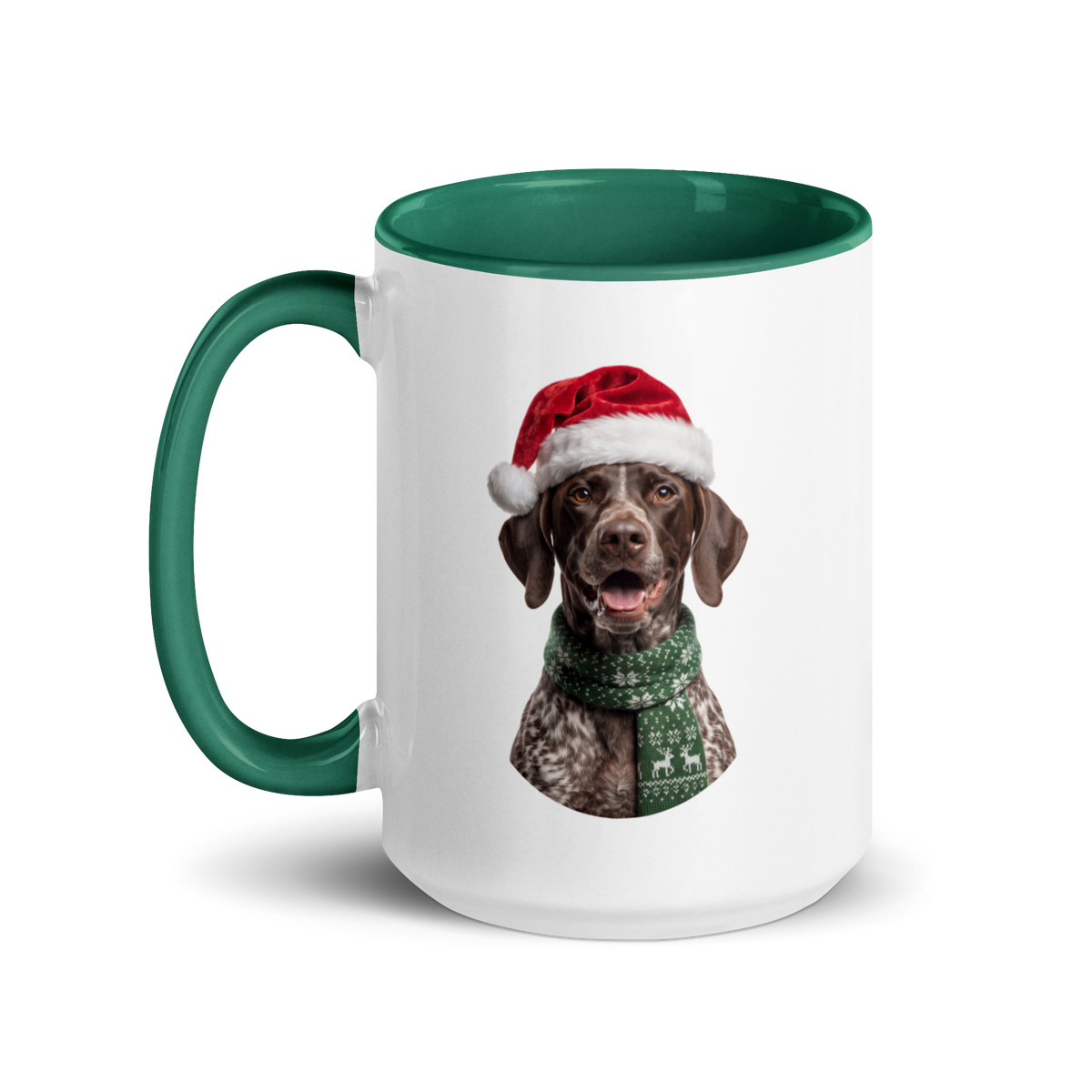 Great Dane Ceramic Mug with Color Inside