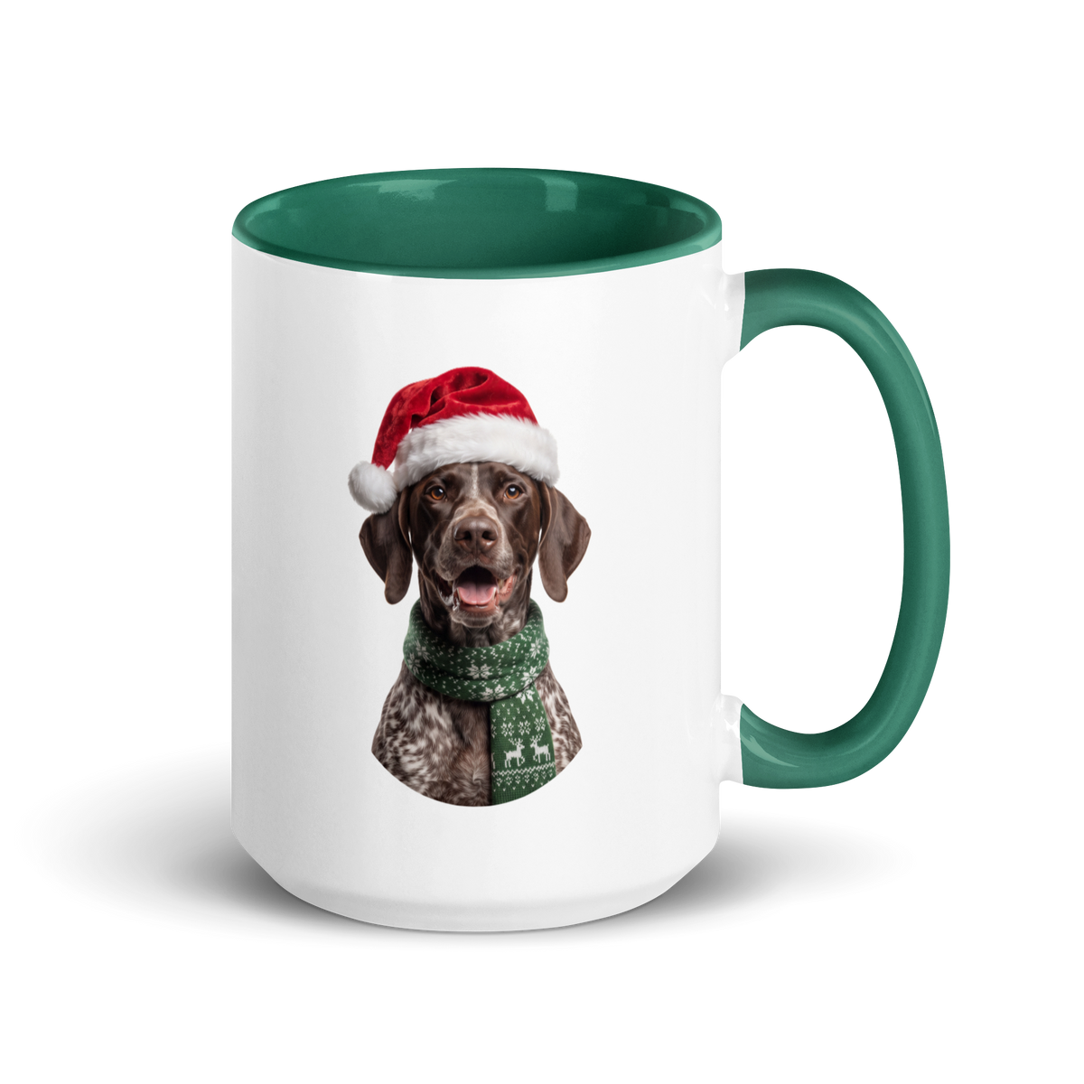 Great Dane Ceramic Mug with Color Inside