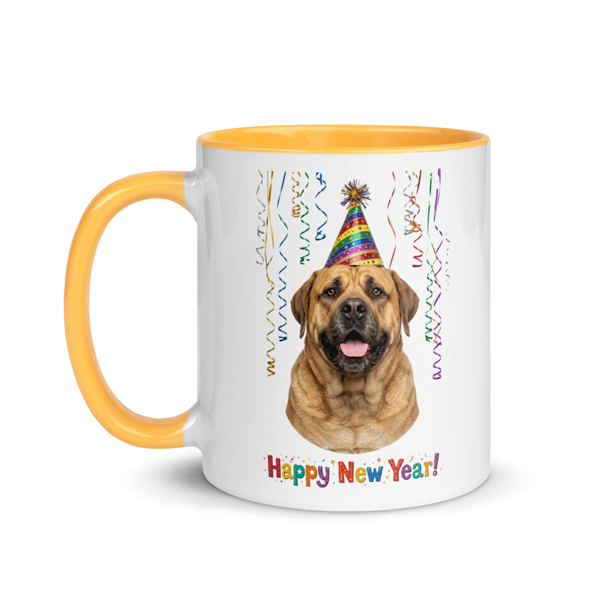 Mastiff Ceramic New Year Mug