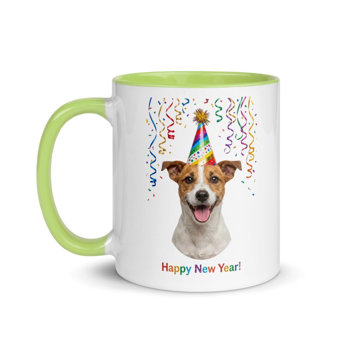 Jack Russell Terrier Ceramic New Year Mug