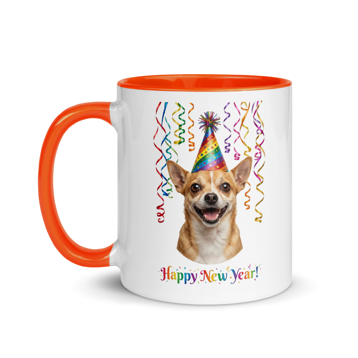 Chihuahua Ceramic New Year Mug