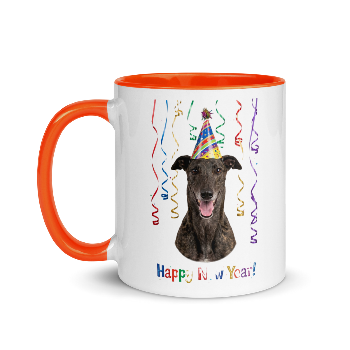 Greyhound Ceramic New Year Mug