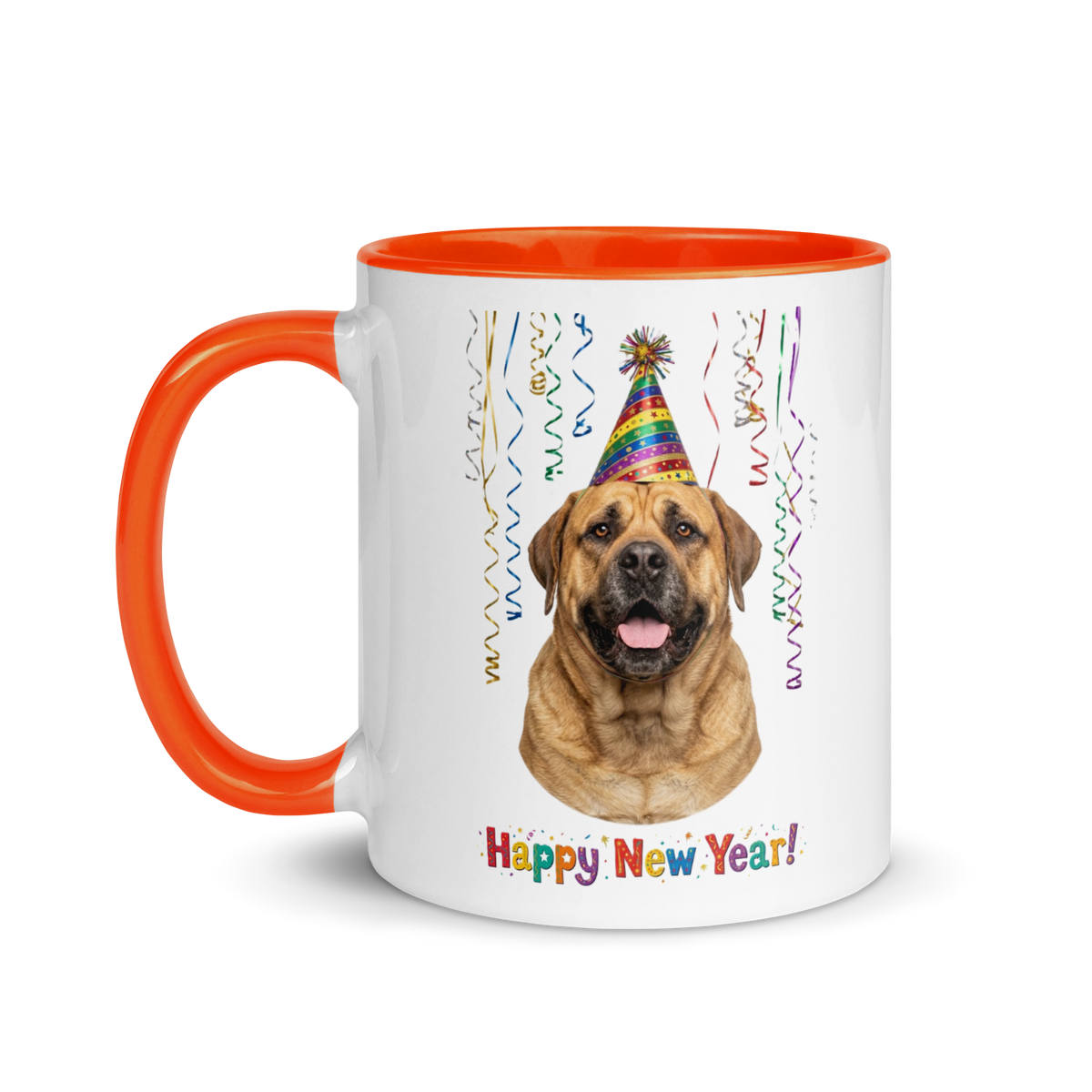 Mastiff Ceramic New Year Mug