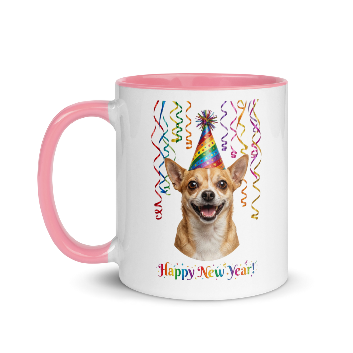 Chihuahua Ceramic New Year Mug