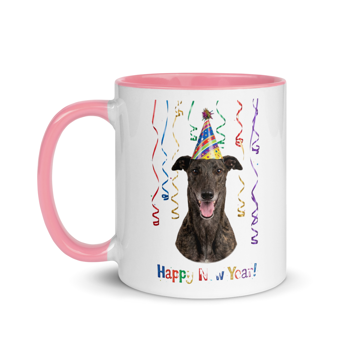 Greyhound Ceramic New Year Mug