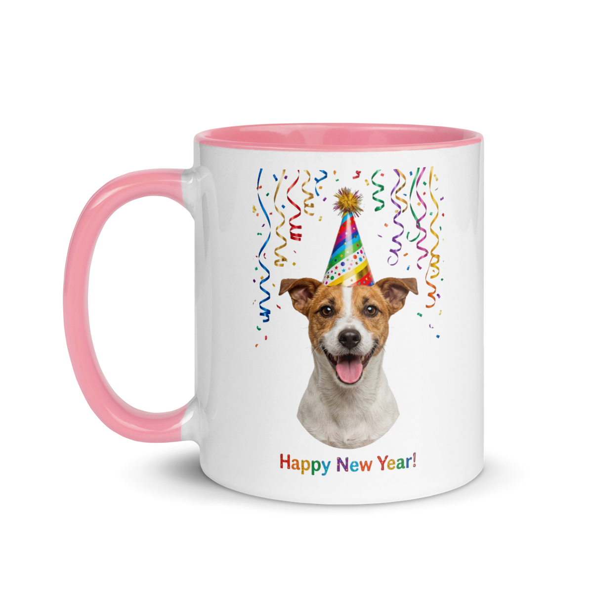 Jack Russell Terrier Ceramic New Year Mug