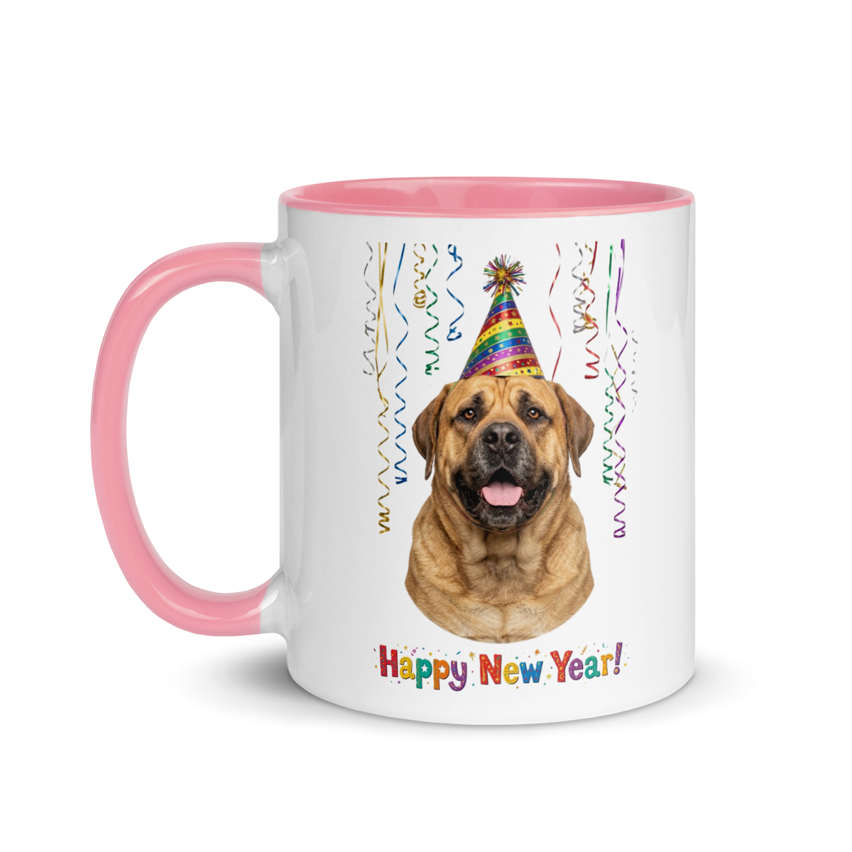 Mastiff Ceramic New Year Mug