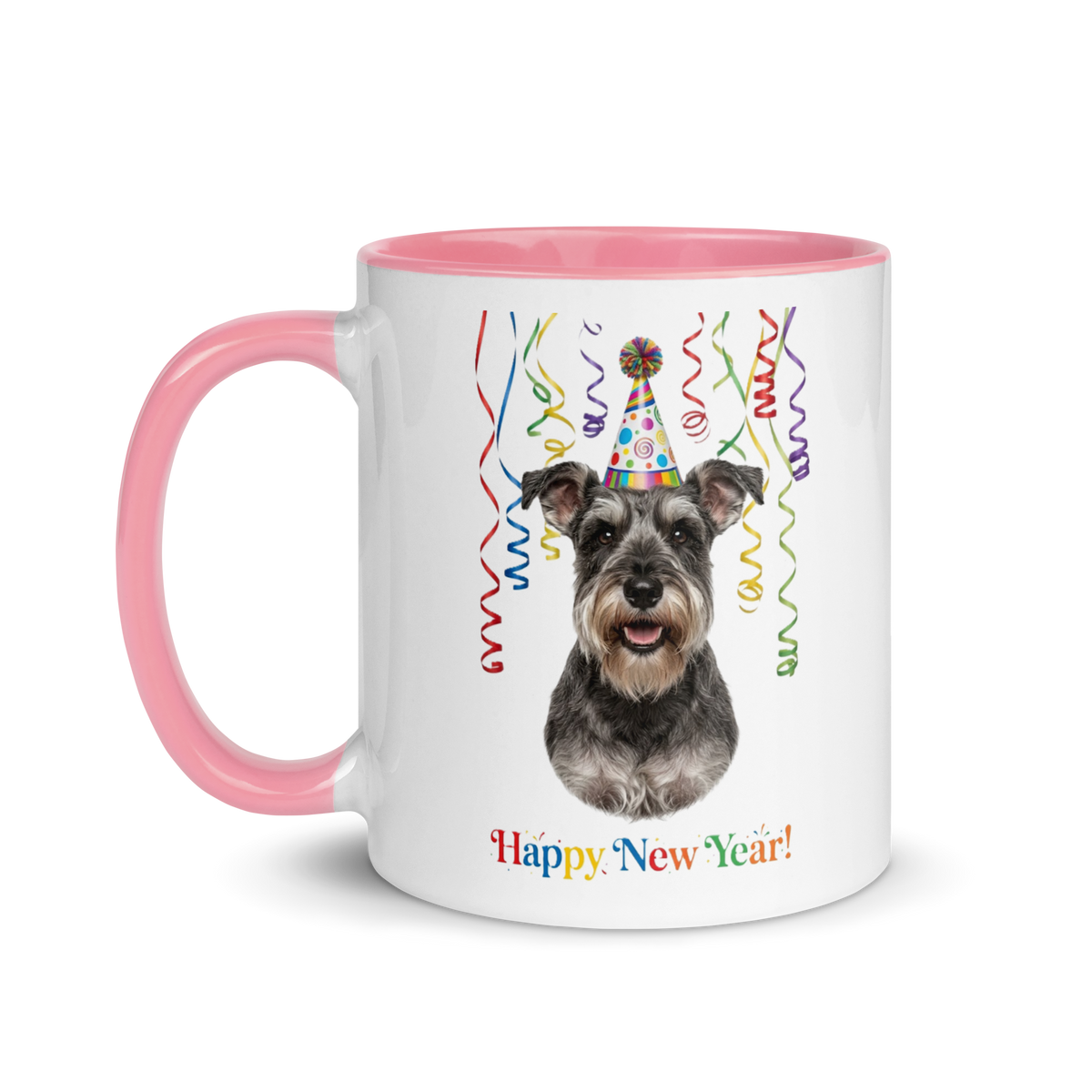 Schnauzer Ceramic New Year Mug