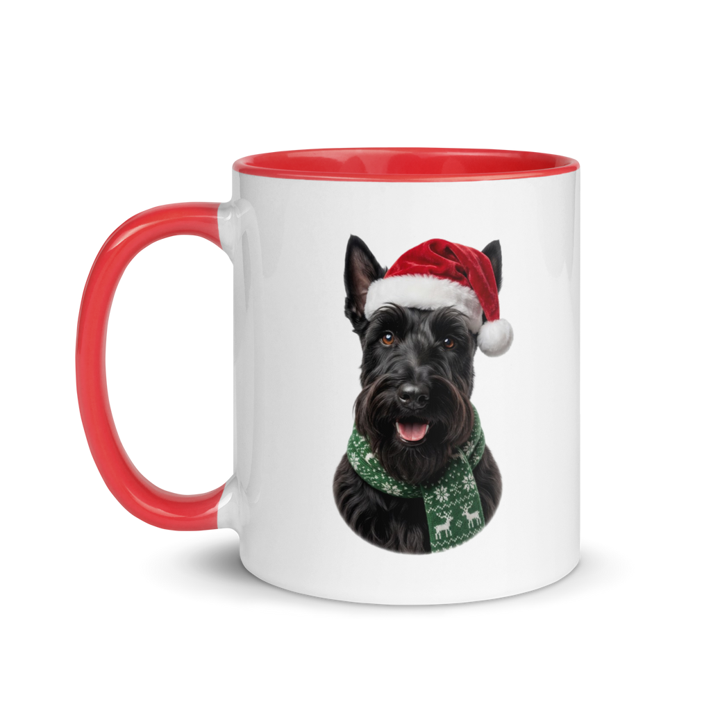 Scottie Ceramic Mug with Color Inside