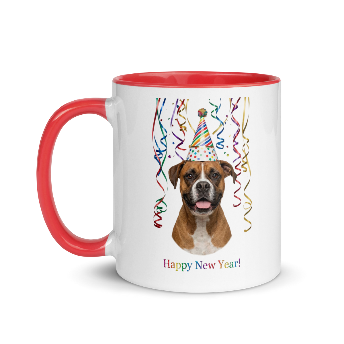 Boxer Ceramic New Year Mug