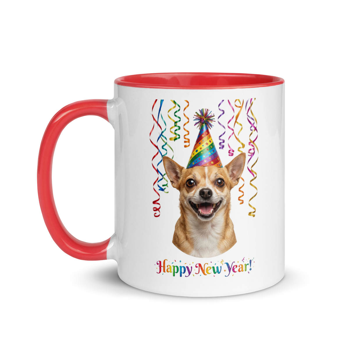 Chihuahua Ceramic New Year Mug