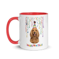 Cocker Spaniel Ceramic New Year Mug