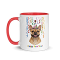 French Bulldog Ceramic New Year Mug
