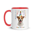 Jack Russell Terrier Ceramic New Year Mug