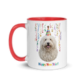 Komondor Ceramic New Year Mug