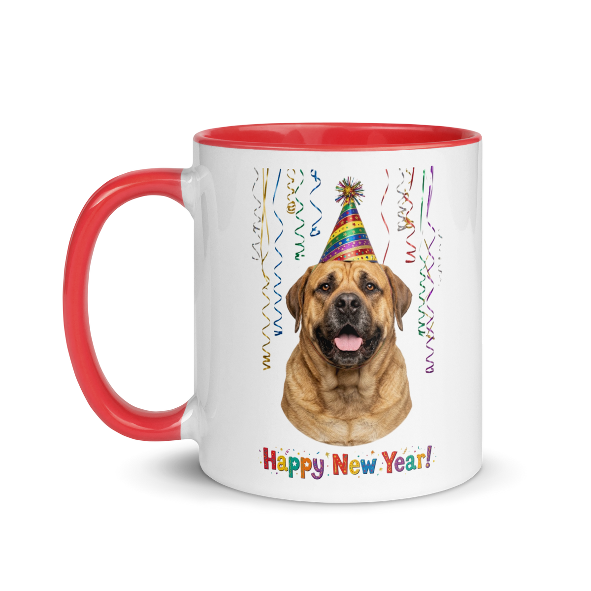 Mastiff Ceramic New Year Mug