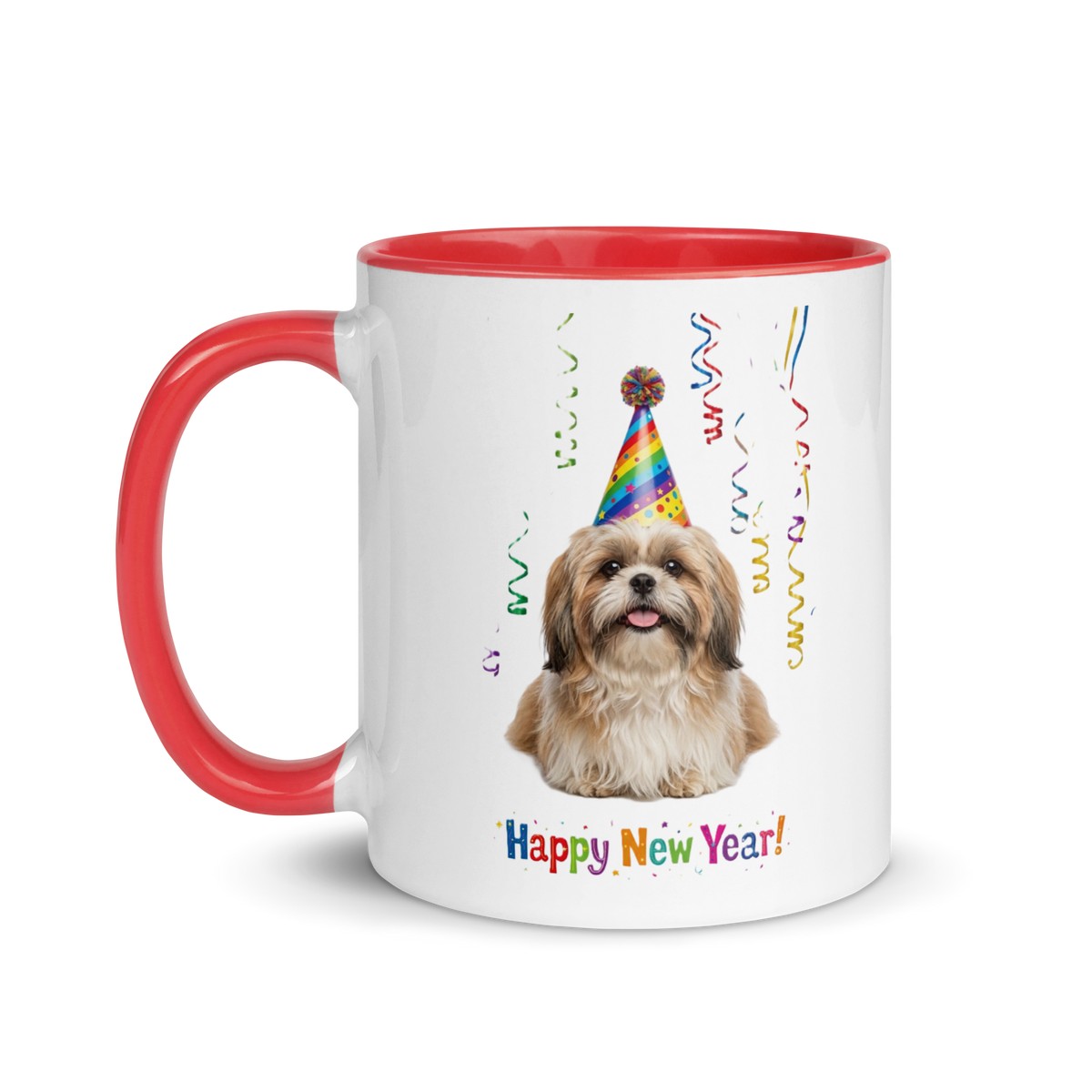 Shih Tzu Ceramic New Year Mug