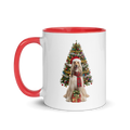 Afghan Hound Ceramic Christmas Mug