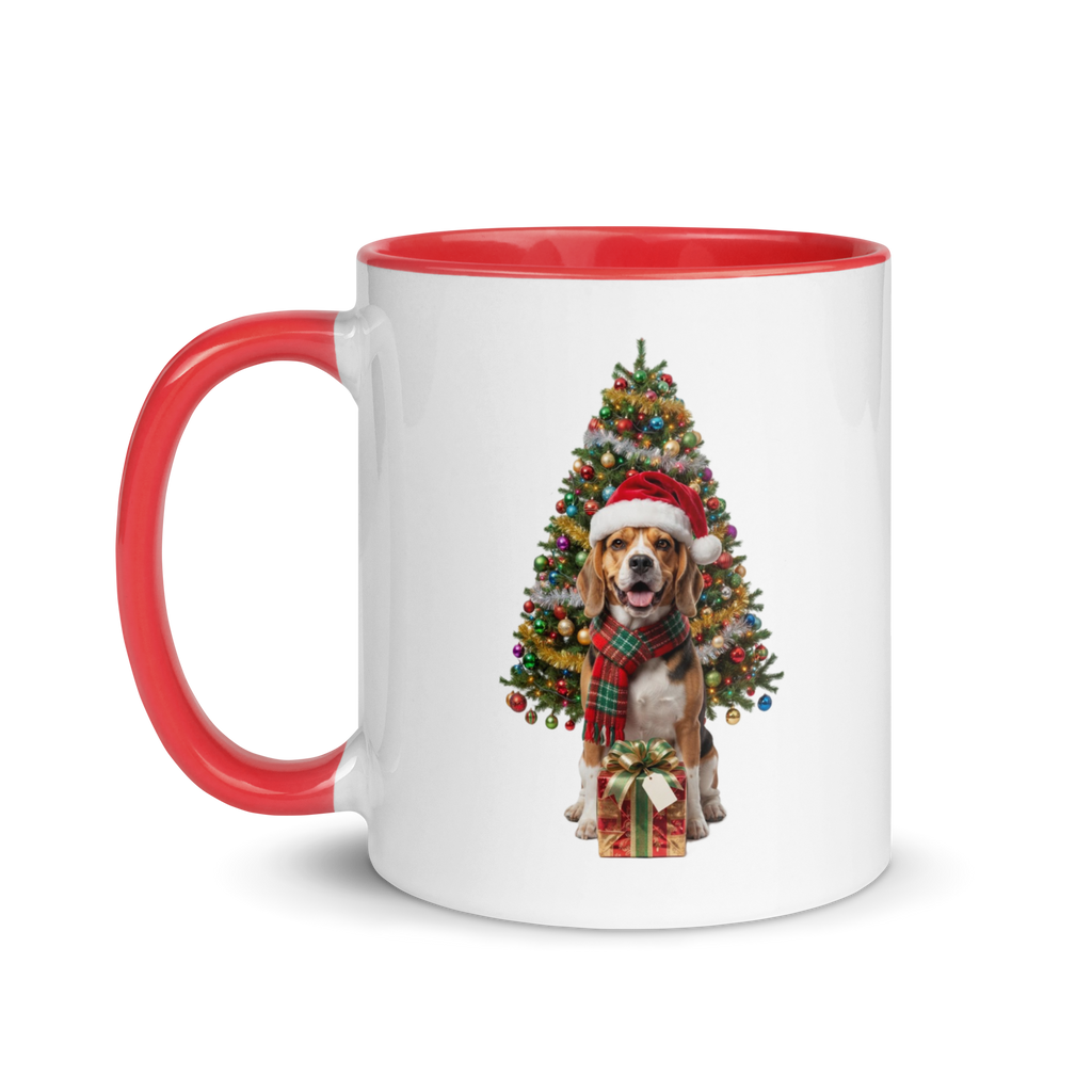 Beagle Ceramic Christmas Mug