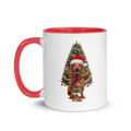 Dachshund Ceramic Christmas Mug