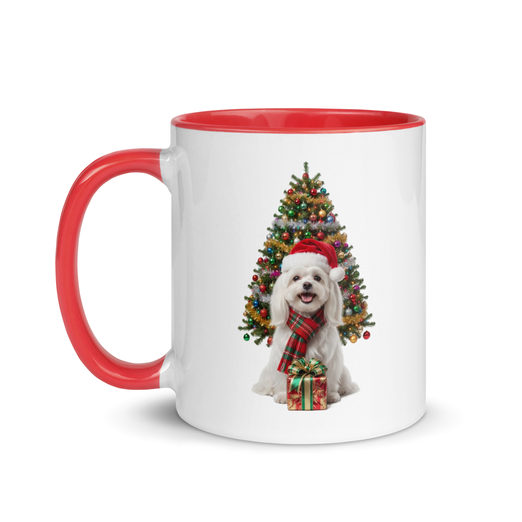 Maltese Ceramic Christmas Mug