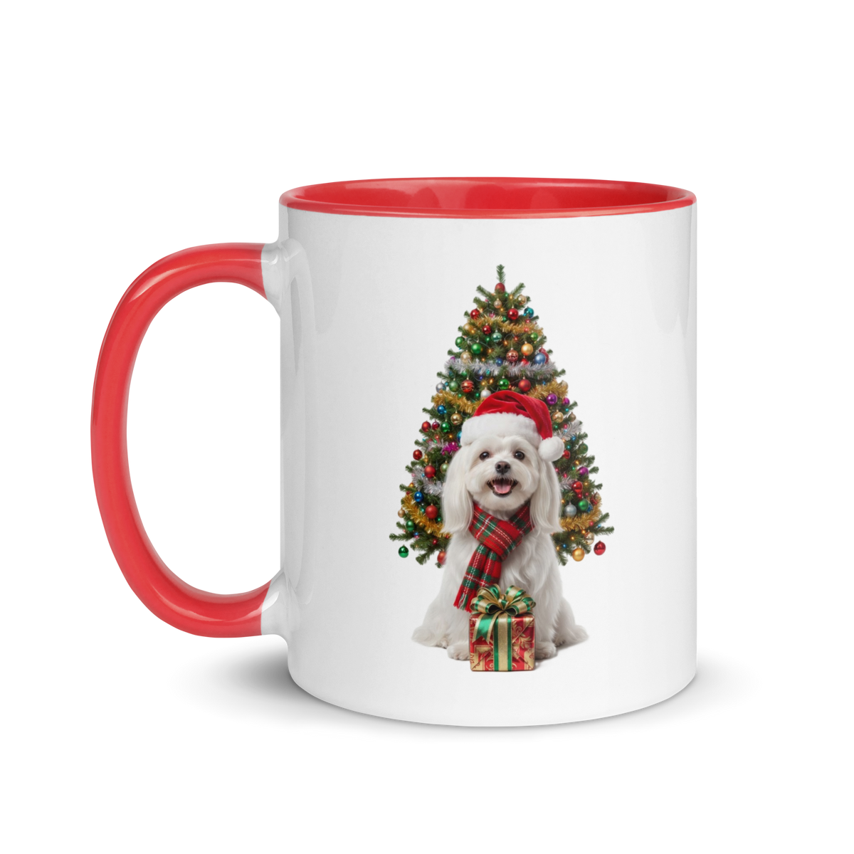 Maltese Ceramic Christmas Mug