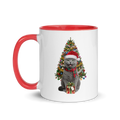 British Shorthair Cat Ceramic Christmas Mug