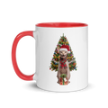 Sphynx Cat Ceramic Christmas Mug