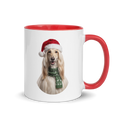 Afghan Hound Ceramic Mug with Color Inside