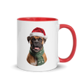 Boxer Ceramic Mug with Color Inside