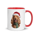 Cocker Spaniel Ceramic Mug with Color Inside