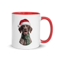 Great Dane Ceramic Mug with Color Inside